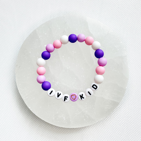 IVF Kid Purples Bracelet