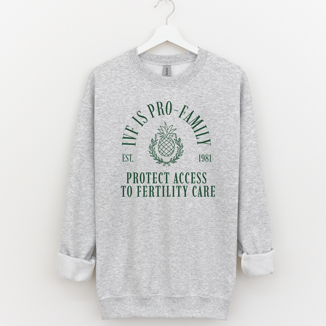 Pro IVF • Pro Life Infertility Crewneck | Infertile Tees
