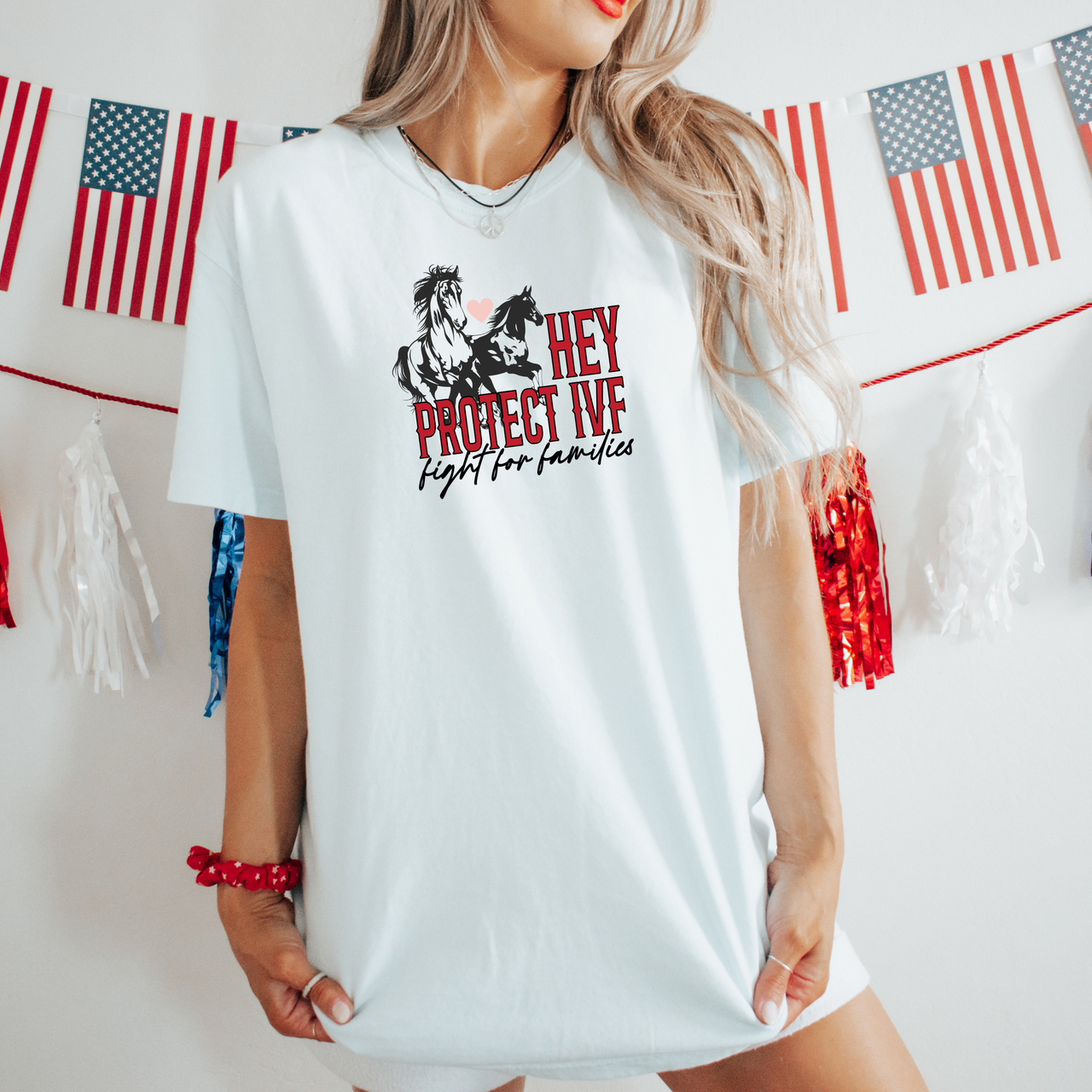 Hey, Protect IVF • Protect IVF Infertility Tee | Infertile Tees
