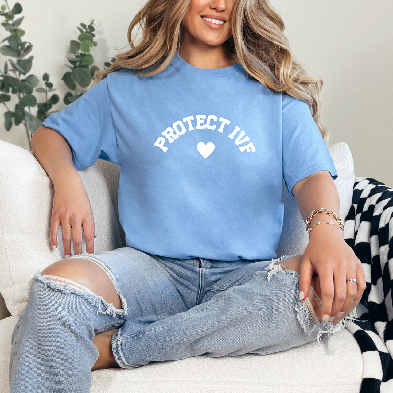 Together We Can tee • Protect IVF Infertility Crew | Infertile Tees
