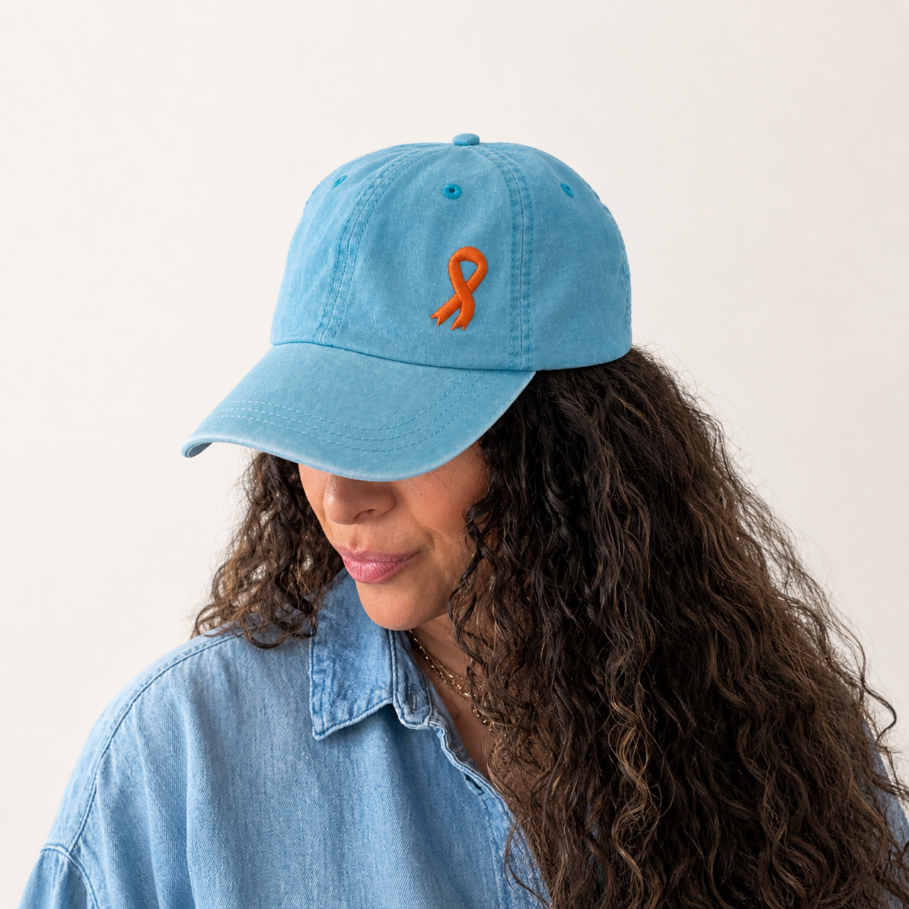 Awareness Ribbon Hat• Puff Embroidery | Infertile Tees